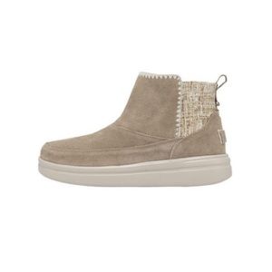Hey Dude Mel suede sand size 7